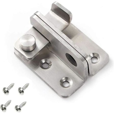 Hasp Dørhengsel Liten Tyverisikring Lås, Rustfritt Stål Hengelås