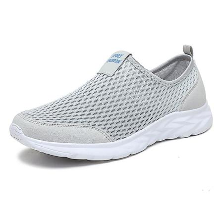 Vulcanize Skor Herr Sneakers Andas Herr Casual Halkfria Loafers för män 2G2036 LightGray 40