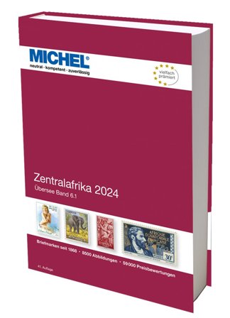 MICHEL - Centralafrika 2024 - Frimærkekatalog