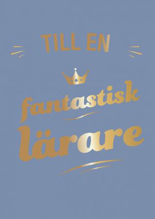 Till en fantastisk lärare - Bok - Inbunden