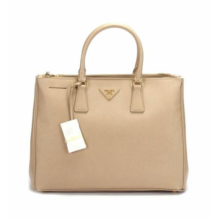 Prada Vintage, Tote Bags Beige, Dames, Maat:ONE Size