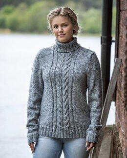 Strikkeoppskrift Genser Carol - Järbo