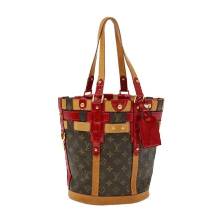 Louis Vuitton Vintage, Tote Bags Bruin, Dames, Maat:ONE Size