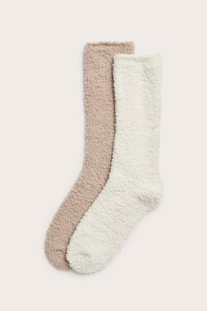 Kappahl | 2-pk. kosesokker Beige 37/39 | Beige