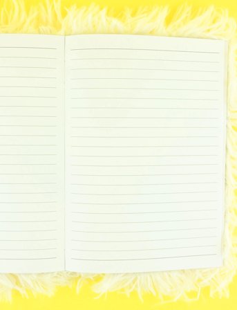 Robetoy Notebook Fluffy Happy Yeti A5 - White - ONE SIZE