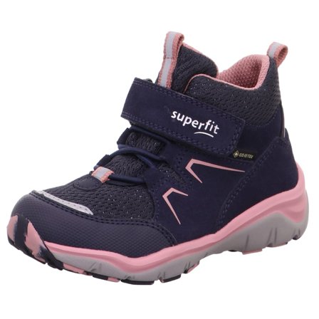 Superfit Kids' Sport5 Gore-Tex Single Velcro Children unlined boots Blue 27
