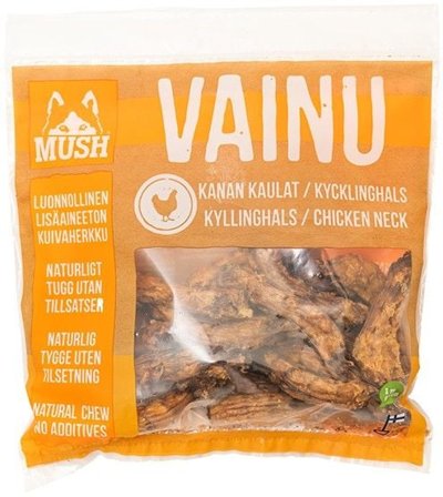 MUSH VAINU Kycklinghals 220 g påse