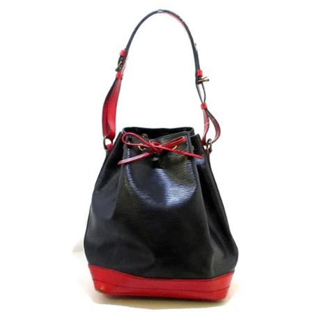 Louis Vuitton Vintage, Pre-owned Leather Shoulder Bag Zwart, Dames, Maat:ONE Size