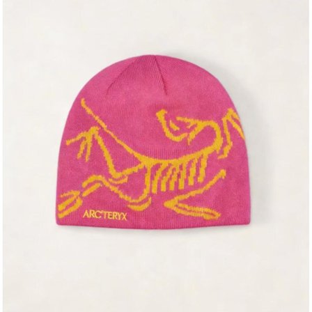 Arc'teryx Bird Head Toque Hue Dybt pink Merino Uld Strikket Vinterhue Unisex
