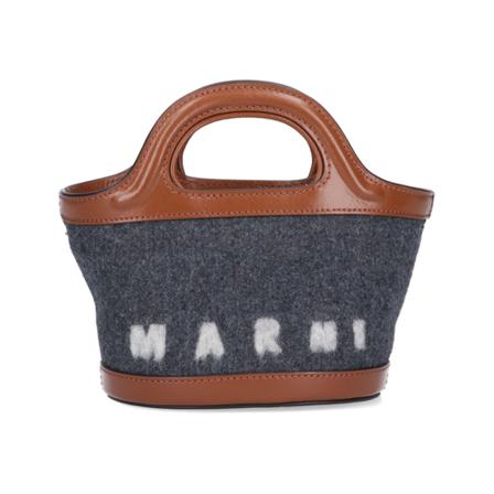 Marni Handbags Grå, Dame Håndtasker, Størrelse: ONE Size