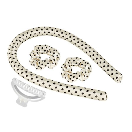Heatless Curling Rod Pannband Lazy Curler Set 15 15