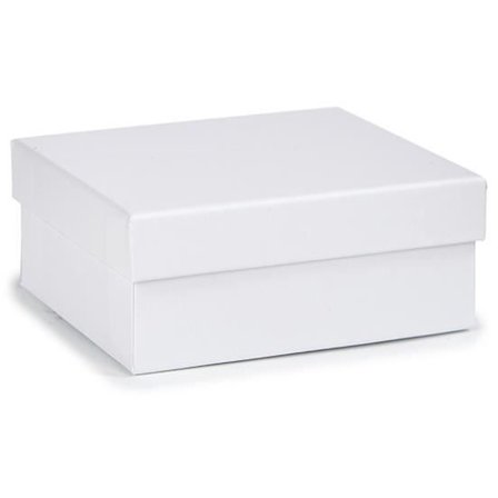 Förvaringslåda - Arte Regal - 12,5 x 8,5 x 5 cm - Vit kartong - Anpassningsbar - Blanda