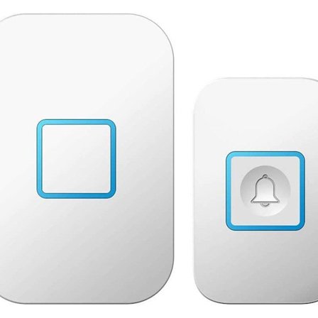 Trådløs dørklokke radio bjellesett husklokke med 5 volumnivåer, 52