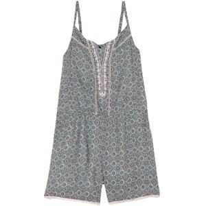 Kids - IKKS Green All Over Print Playsuit with White Detail 6 years - All in ones - 6 years - Blue