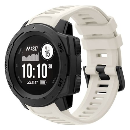 Garmin Instinct silikone Urrem - Hvid