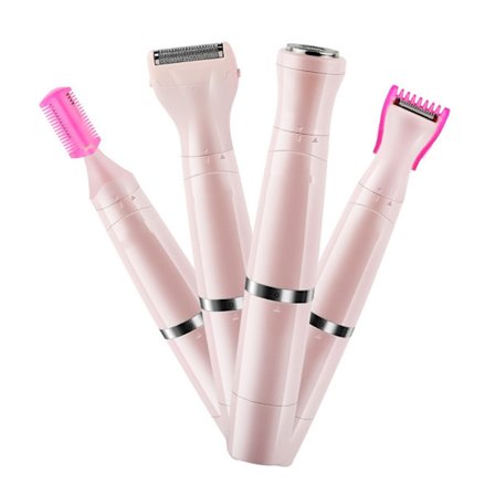 4 i 1 elektrisk epilator dame armhule privat barbermaskine elektrisk - Perfet