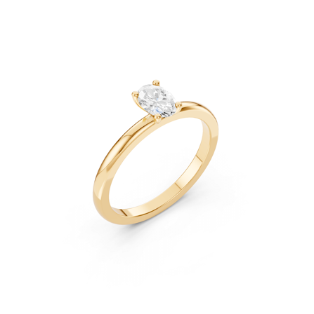 Förlovningsring Ängslilja, 18K Rödguld - Förlovning- och vigselringar