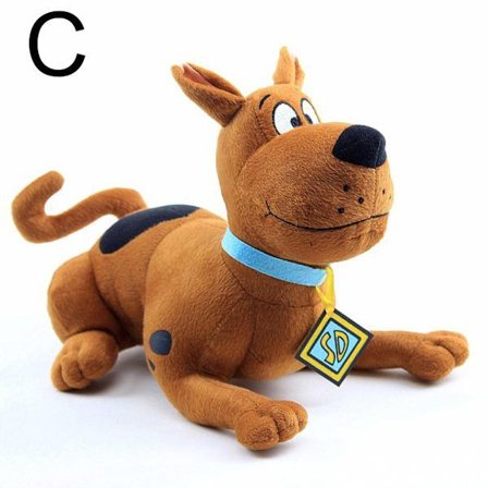 Scooby Doo Hund Plysch Gosedjur Mjuk och Söt Grand danois Docka Julklapp till Barn - Spot Sales C