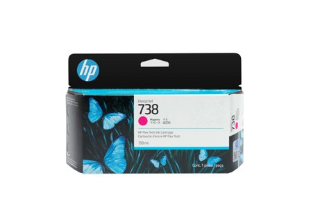HP 738 - magenta - original - DesignJet - blekkpatron