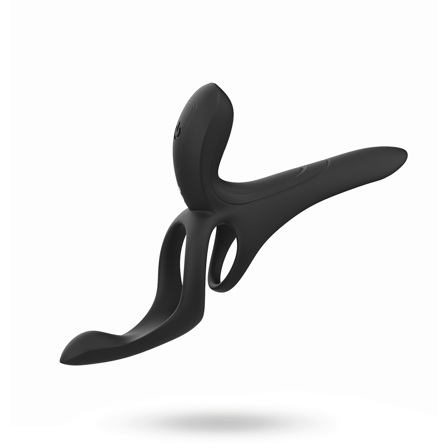 Pleasure Pivot App-controlled Couples Vibrator Black - Vuxen.se - Samlagsvibrator, parvibrator, sexvibrator med och utan fjärrkontroll