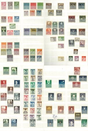 Østrig til 1984 - Samling i tyk 1 insticksbok