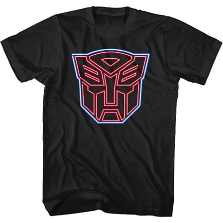 Neon Autobots Logo Transformers T-shirt