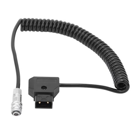 D Tap til 4K Fjeder Strømkabel til Blackmagic Pocket Cinema Camera 4K Gold Mount V Mount