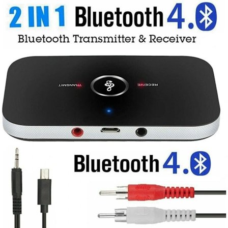 2-in-1 Bluetooth-lähetin ja -vastaanotin Langaton äänilähetin