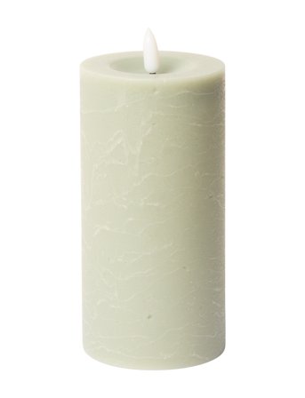 C'est Bon | Rustic Finish Led Pillar Candle | H15CM