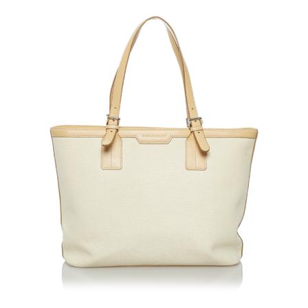 Burberry Vintage, Pre -owned Canvas Handbag Bruin, Dames, Maat:ONE Size
