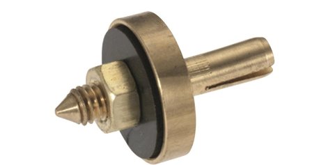 Mora 600401.AD Ventilkägla med packning, slitsat skaft, Badrum