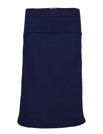Skirt Knelangt Skjørt Blå Noa Noa