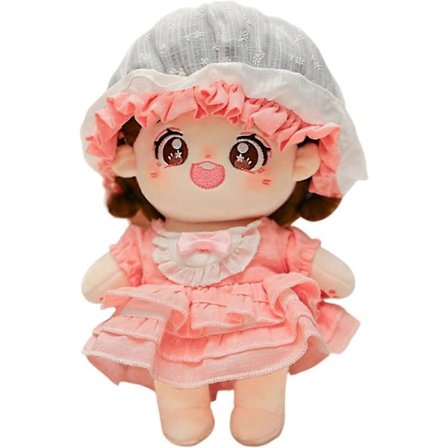 Plysdukker, Udklædningsdukke, 20 cm Sød Udklædningsfigur Dukkelegetøj