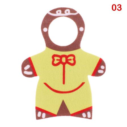 Jul Big Eif Tillbehör Snowman Gingerbread Man Jul