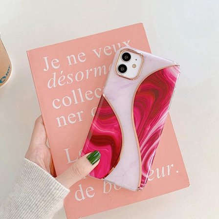 Mobiltelefon case til iPhone11 Pro med cool marmor mønster