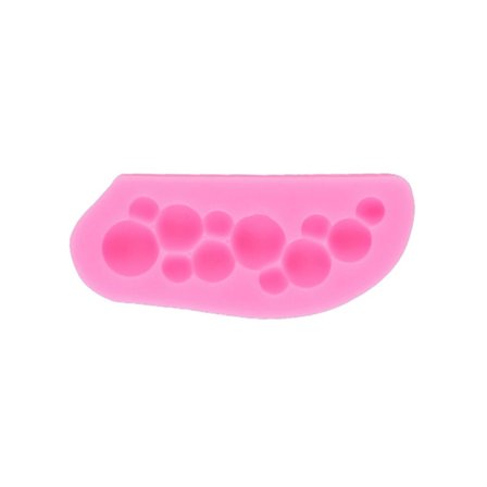 Halvcirkelformet boble silikoneform kager konditor dekoration bageform til fremstilling af chokolade fondant cupcake sød