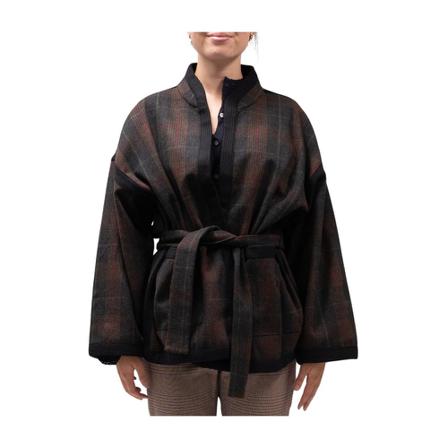 Antik Batik Cardigans Sort, Dame Uldfrakker, Størrelse: Xs/S