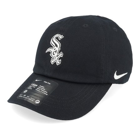 Nike MLB - MLB - Black - unconstructed - Cap - Kids Chicago White Sox Club Unconstructed Black Dad Cap - Hatstore