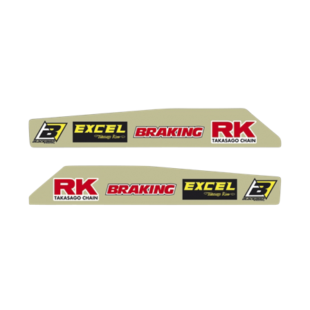 Svingarmsdekaler Blackbird - Honda CRF 250R 2004-2017