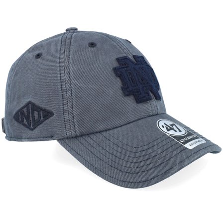 47 Brand - College Modrá unconstructed Kšiltovka - Notre Dame Ncaa Stockton Navy Dad Cap @ Hatstore