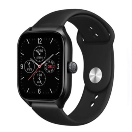 Klockarmband kompatibelt med Amazfit GTS/GTR-4-3-2-2e-Mini-Pro/stratos Sportarmband kompatibelt med Amazfit bip-US-3-Pro-Lite 20mm +22mm band svart