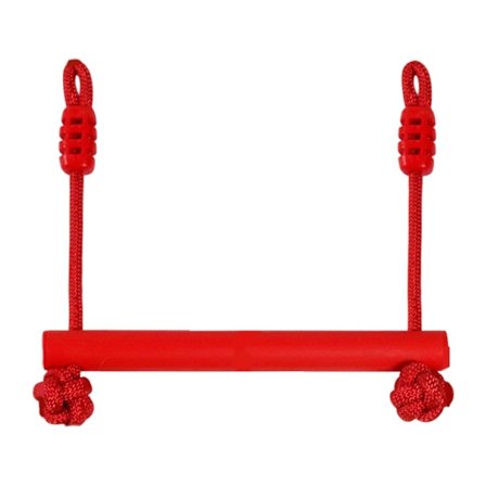 Barne Monkey Bar Fitness for utendørs for hage utendørs gårdsplasser(30cmx29.5cm,Rød)