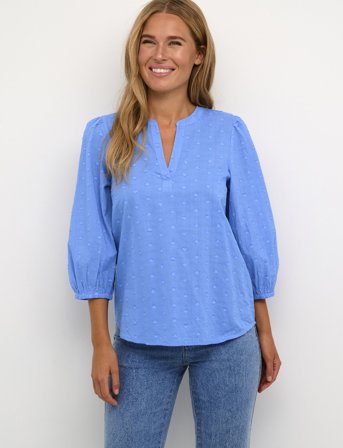 Kaffe Kajollia Blouse - Blue - 34