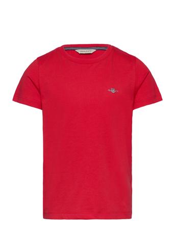 Shield Ss T-Shirt Red GANT