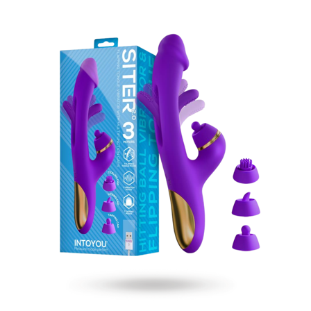 Siter 2.0 Flapping Tongue With Hitting Ball Vibrator - Vuxen.se - Vibrator