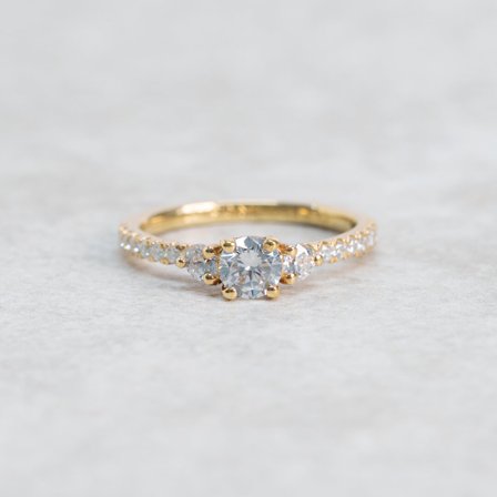 Förlovningsring Oleander, 18K Rödguld - Förlovning- och vigselringar