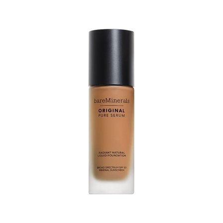 bareMinerals ORIGINAL Pure Serum Radiant Natural Liquid Foundation Mineral SPF 20 Deep Warm 4, Makeup, Ansigt, Foundation