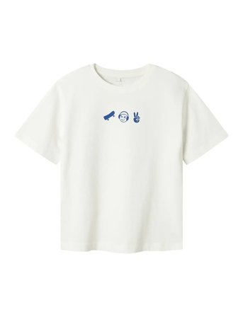name it Nkmbekaj Ss Nreg Top - White - 116