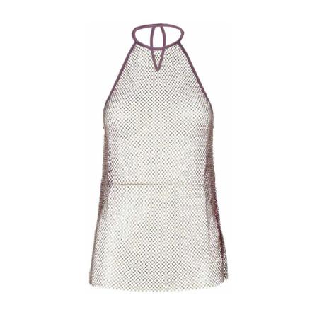 Patrizia Pepe, Sleeveless Tops Różowy, Kobieta, Rozmiar: S