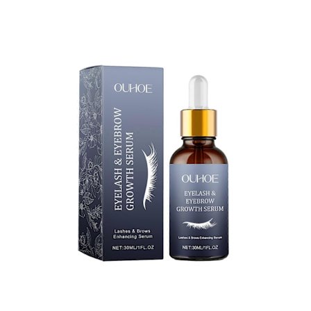 Ouhoe Ögonfransserum Daglig Mild Vård Ögonfrans Ögonbryns Vård Rot Naturlig Lång Återfuktande Vårdlösning